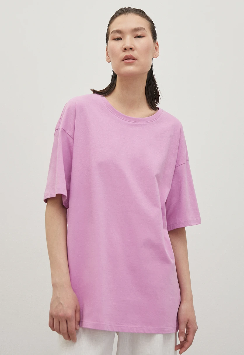 Футболка oversize силуэта, Модель BAS-100107, Фото №1