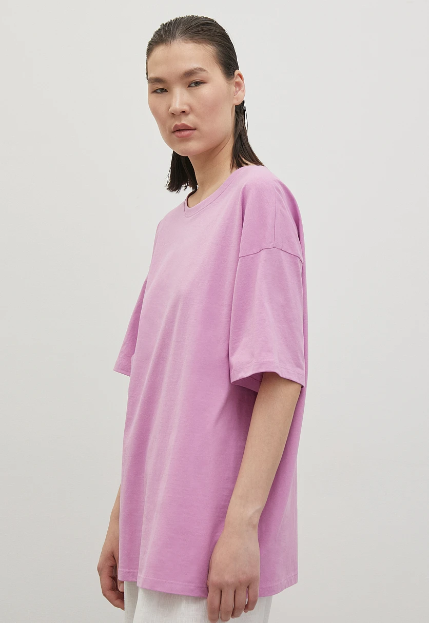Футболка oversize силуэта, Модель BAS-100107, Фото №4