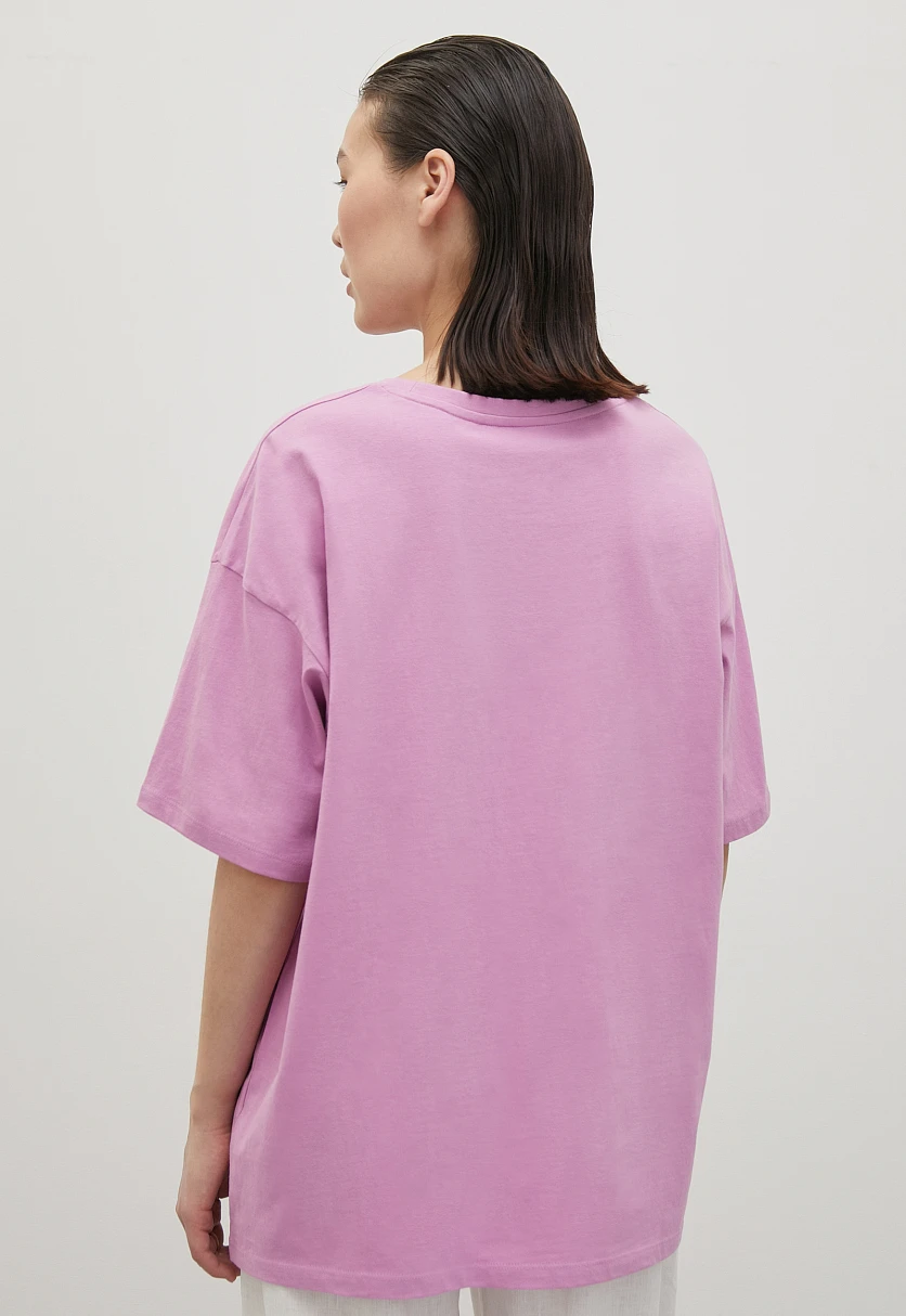 Футболка oversize силуэта, Модель BAS-100107, Фото №5