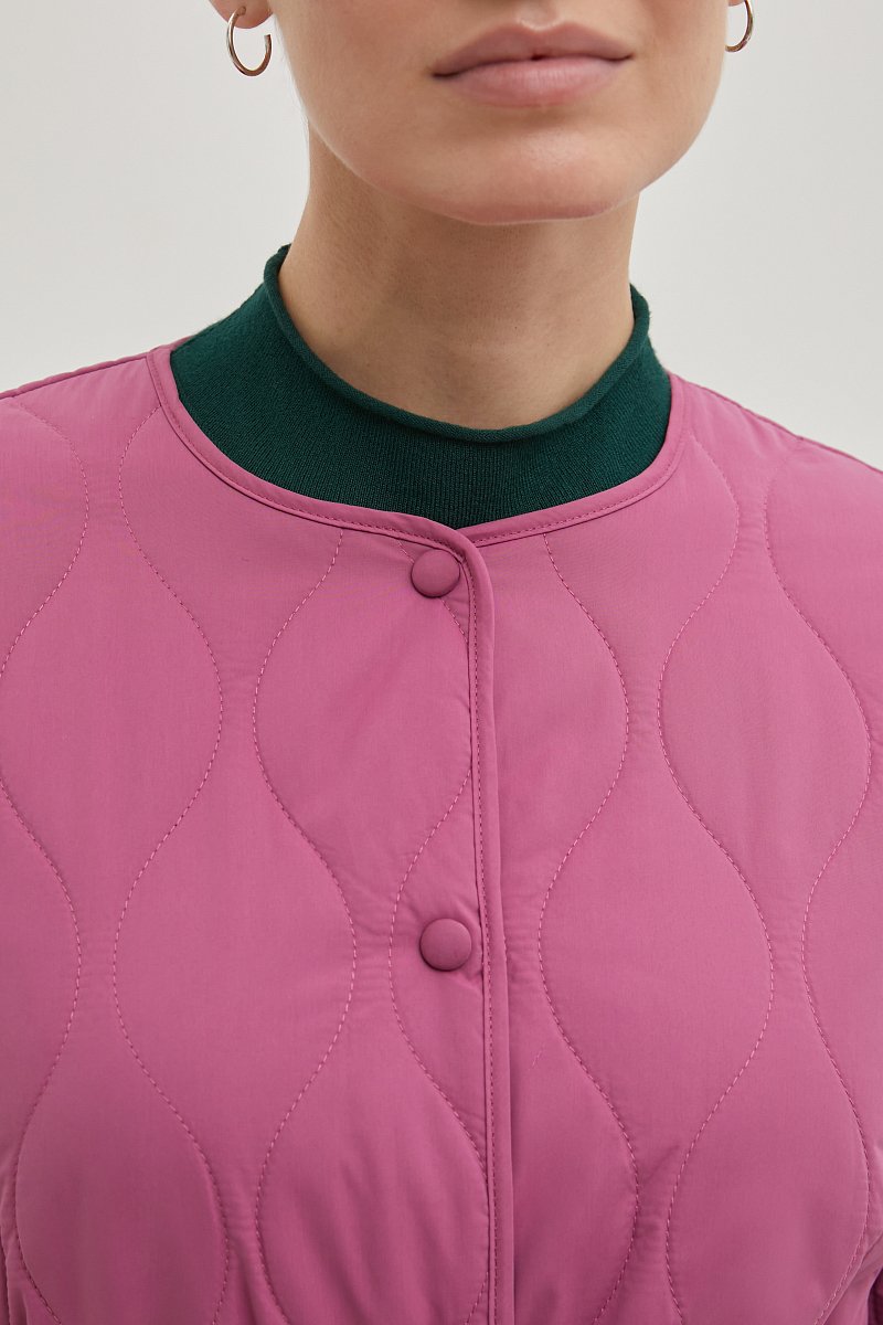 Куртка утепленная с поясом, Модель BAS-100117, Фото №6
