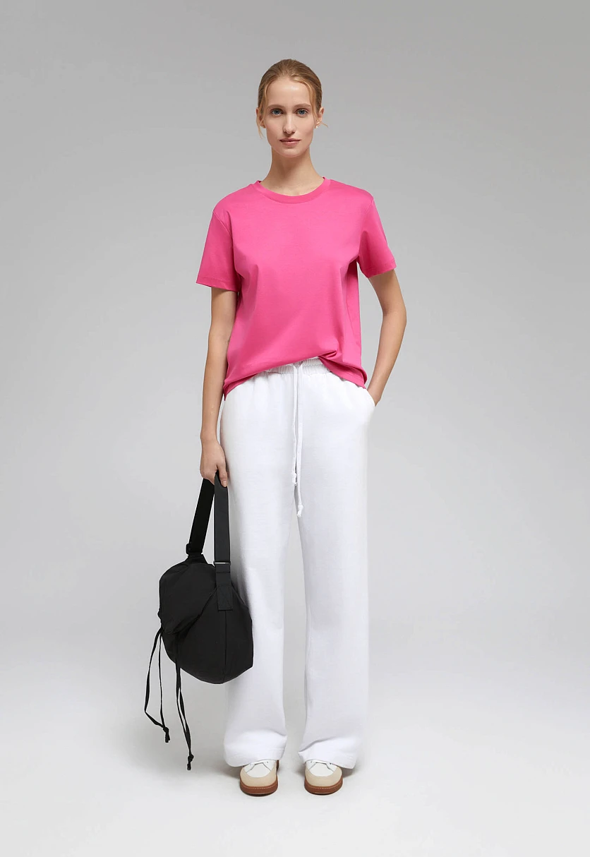 Футболка из мерсеризованного хлопка, Модель BAS-100161, Фото №1