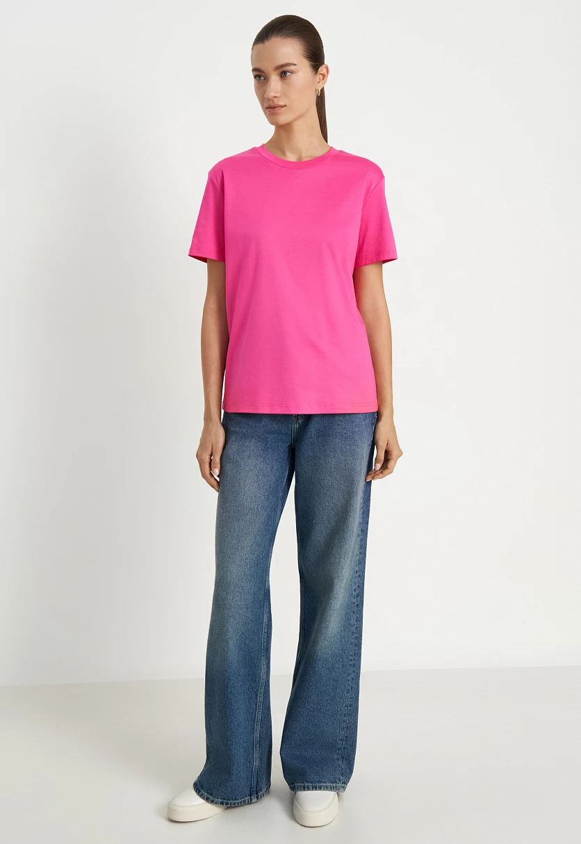 Футболка из мерсеризованного хлопка, Модель BAS-100161, Фото №2