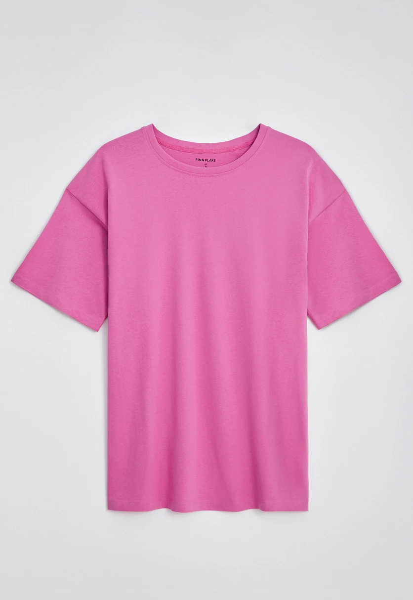 Футболка oversize силуэта, Модель BAS-100107, Фото №8