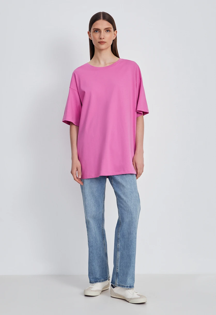 Футболка oversize силуэта, Модель BAS-100107, Фото №2