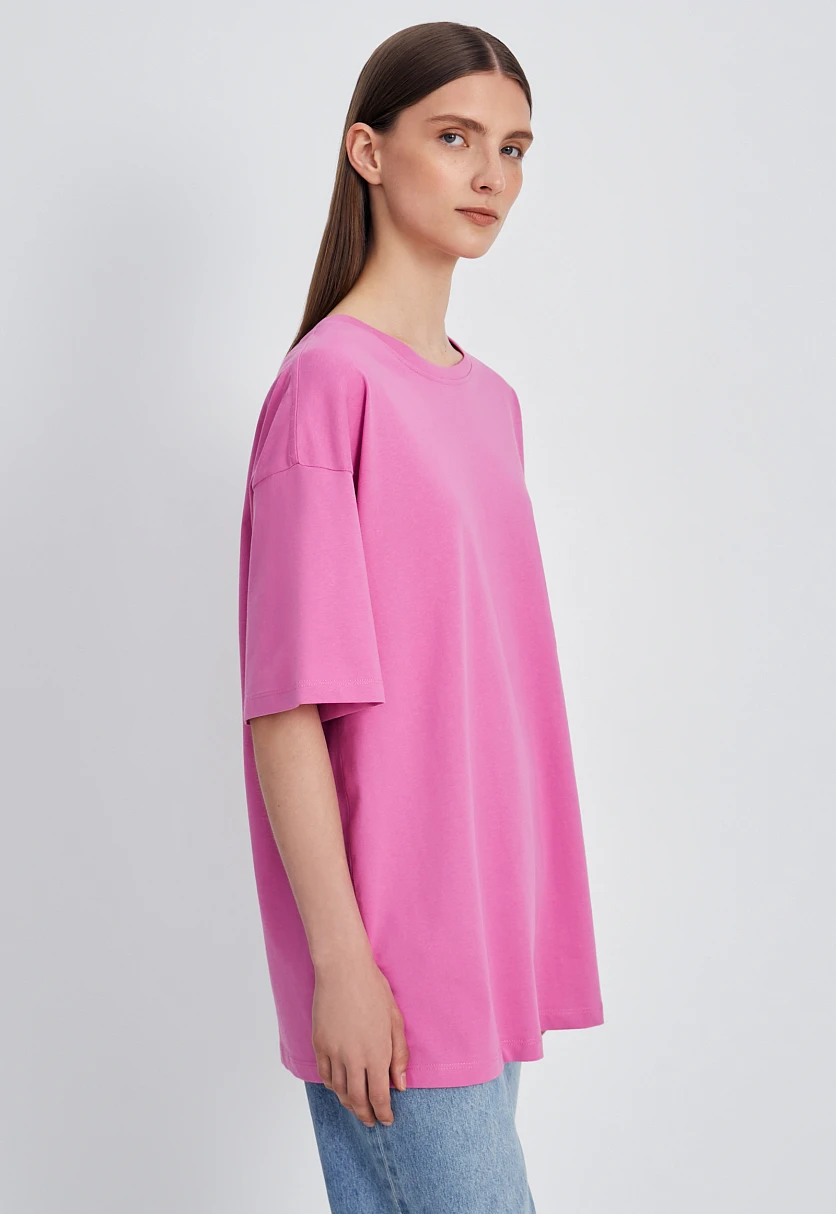 Футболка oversize силуэта, Модель BAS-100107, Фото №4