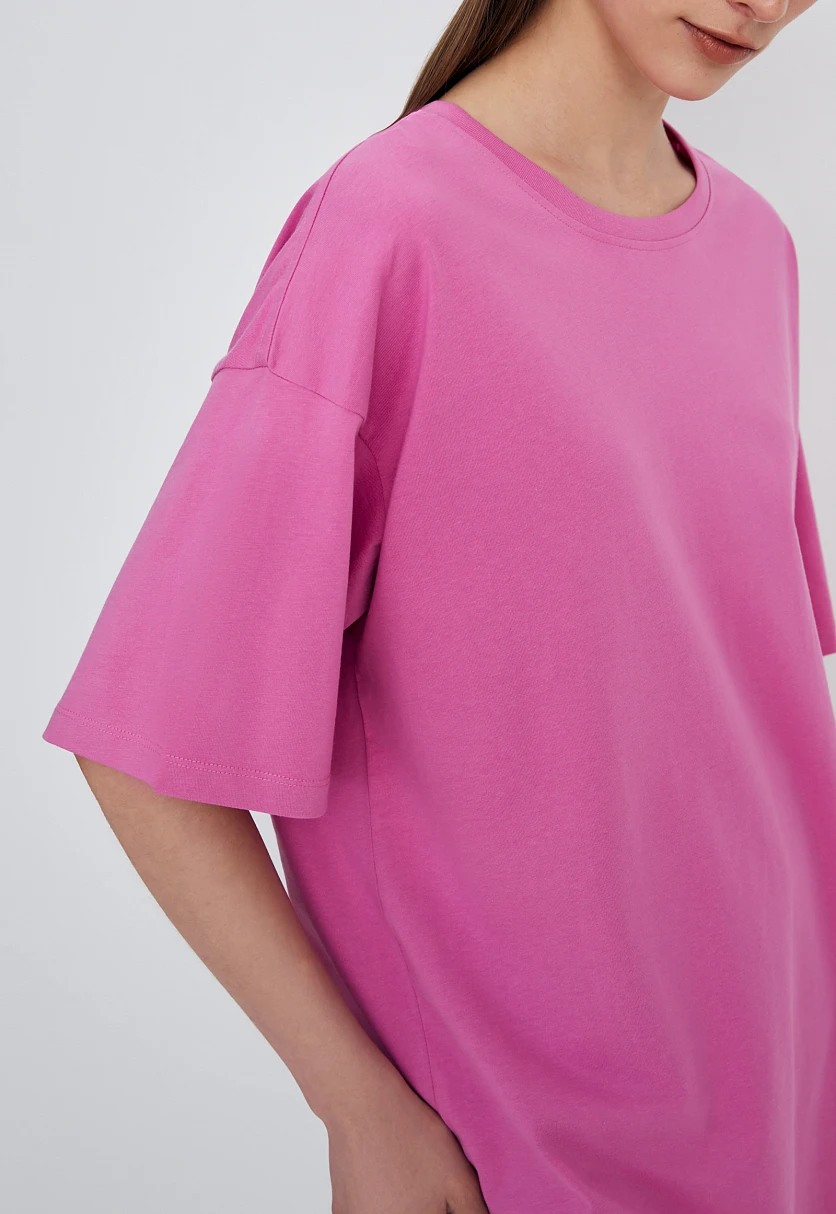 Футболка oversize силуэта, Модель BAS-100107, Фото №6
