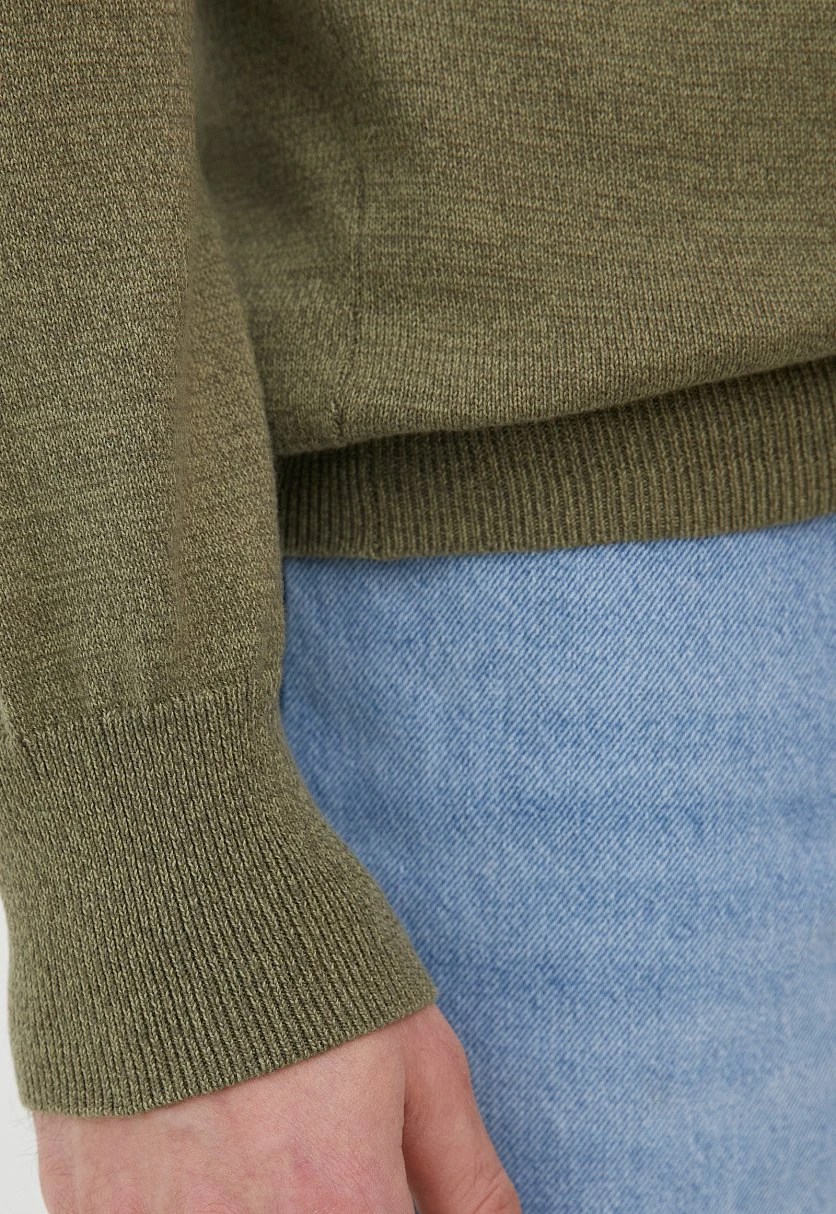 Джемпер с воротом на молнии, Модель BAS-20112, Фото №6