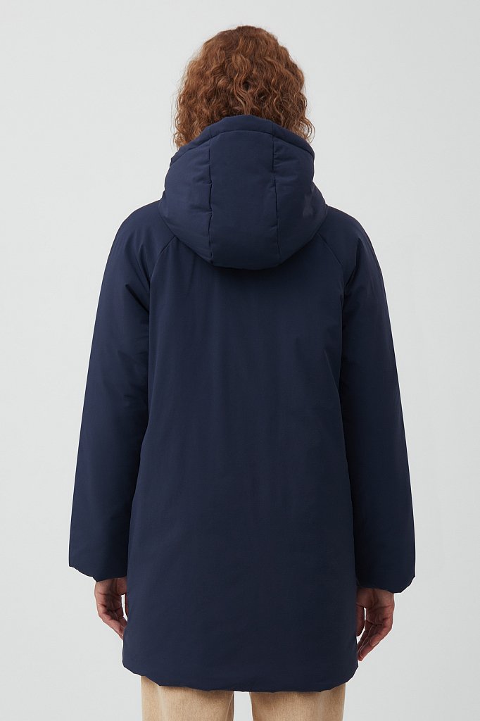 Пальто утепленное прямого силуэта, Модель FAB11016, Фото №5