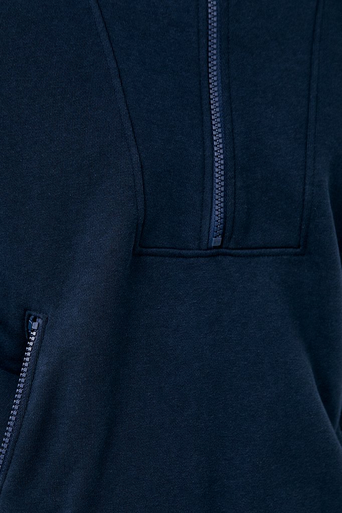 Толстовка женская на молнии с карманами, Модель FAB110176, Фото №6