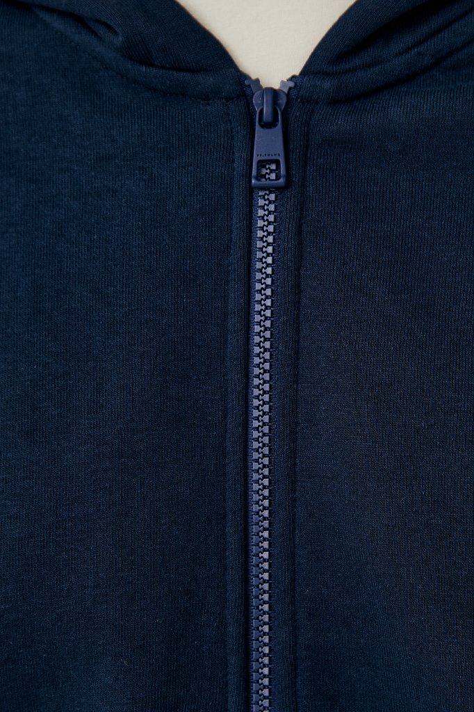 Толстовка широкого силуэта из хлопка, Модель FAB110177, Фото №6
