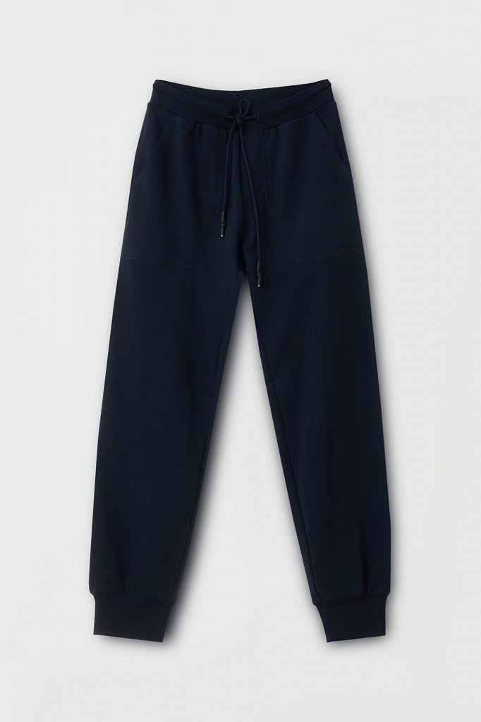 Женские брюки на резинке с манжетами по низу, Модель FAB110178, Фото №6