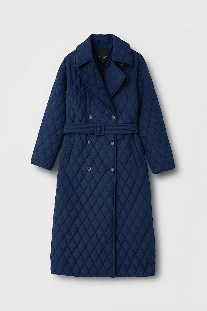 Cтеганое женское пальто с утеплителем, Модель FAB110200, Фото №7