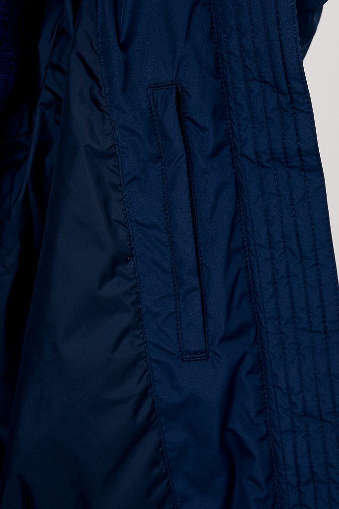 Пальто утепленное А-силуэта, Модель FAB110216, Фото №4