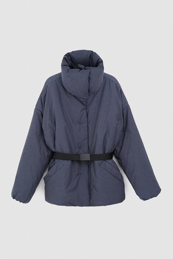 Куртка утепленная с воротником-стойкой, Модель FAB11027, Фото №8