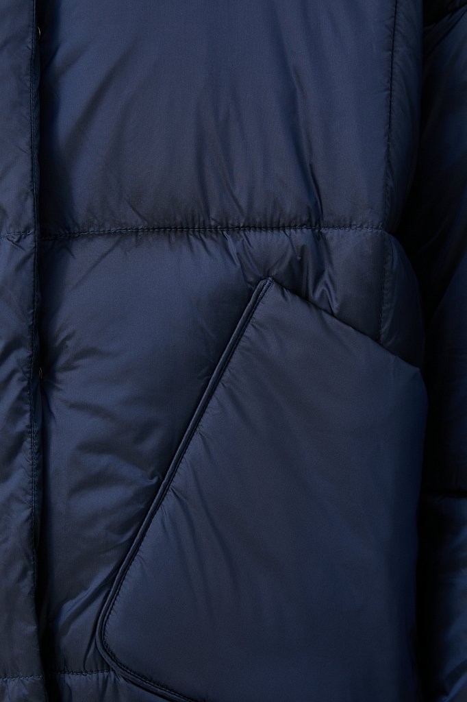 Куртка утепленная свободного силуэта, Модель FAB11066, Фото №7