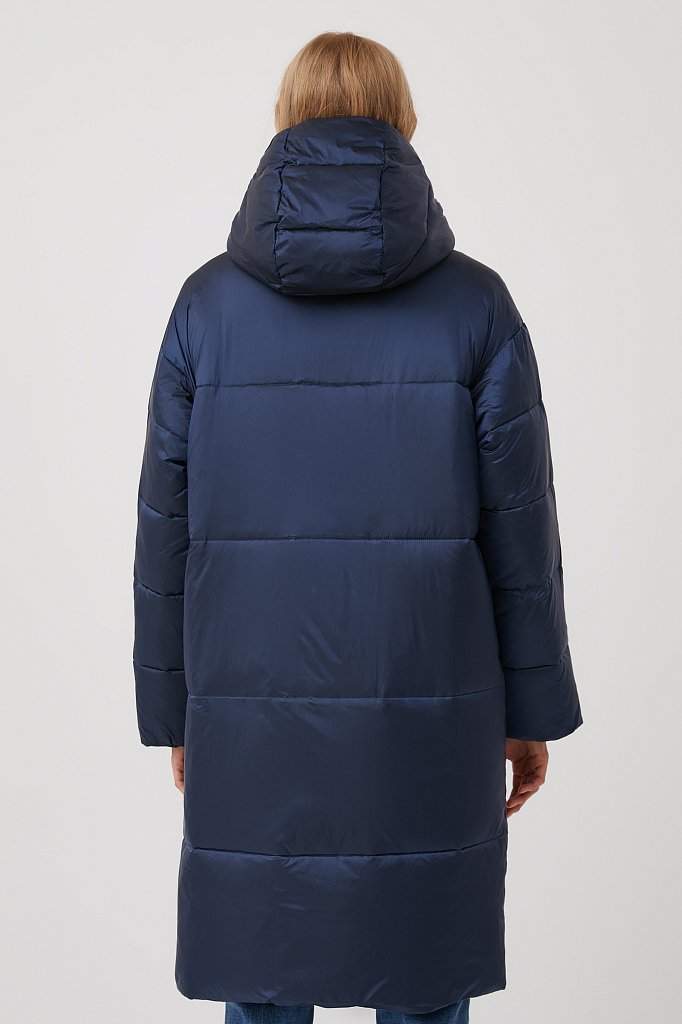 Пальто утепленное прямого силуэта, Модель FAB11067, Фото №5