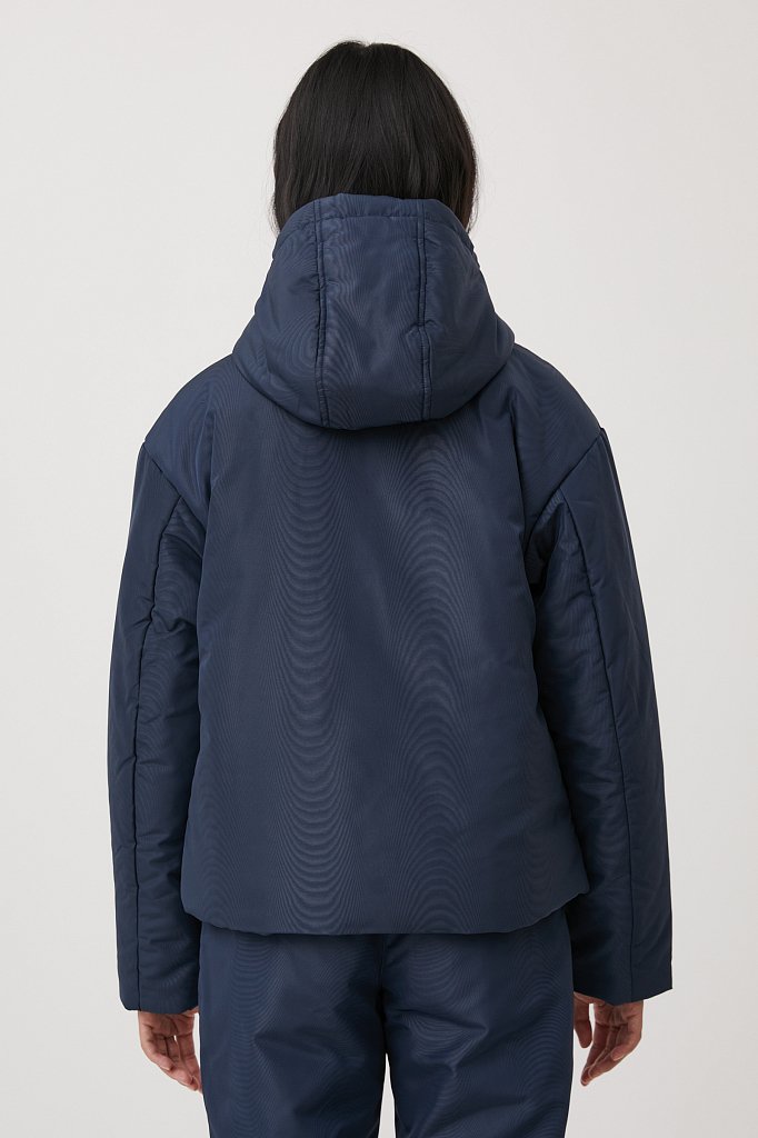 Куртка утепленная прямого силуэта, Модель FAB11070, Фото №5