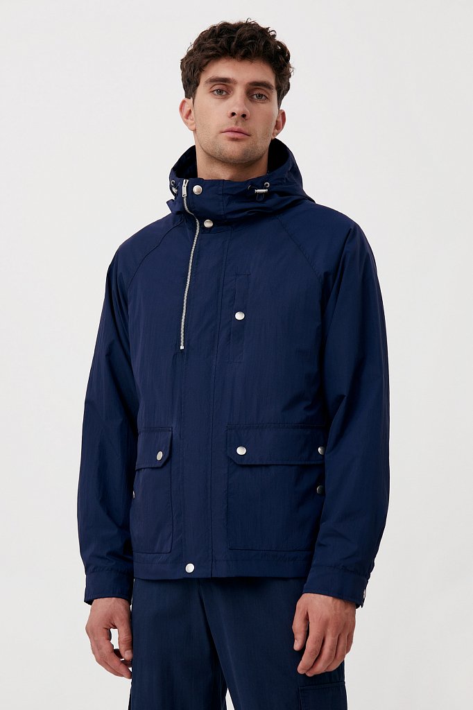 Демисезонная мужская куртка свободного кроя, Модель FAB21000, Фото №1