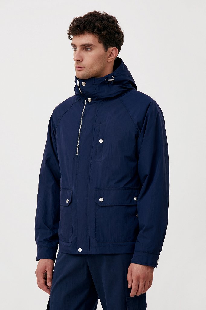Демисезонная мужская куртка свободного кроя, Модель FAB21000, Фото №4