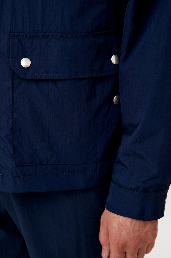 Демисезонная мужская куртка свободного кроя, Модель FAB21000, Фото №6