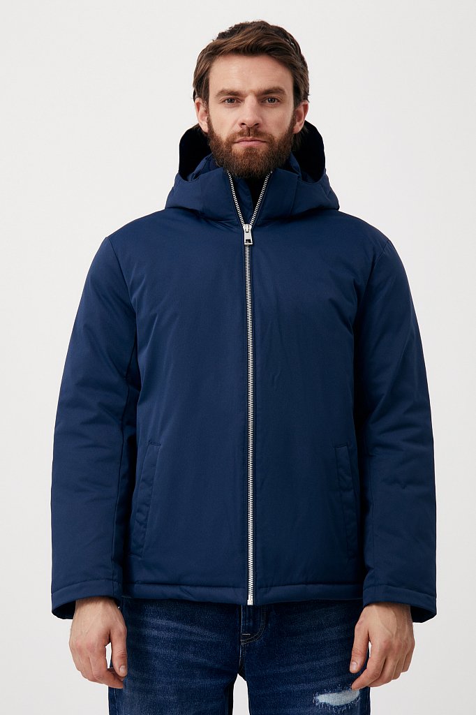 Демисезонная куртка мужская свободного кроя, Модель FAB21006, Фото №1