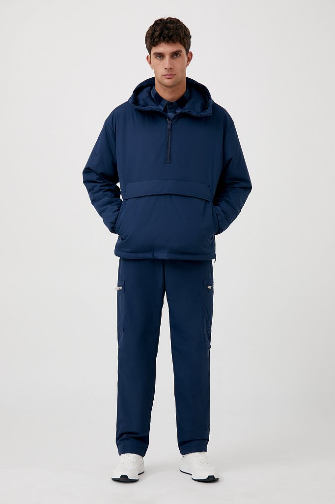 Утепленные мужские брюки с резинкой на поясе, Модель FAB210102, Фото №1