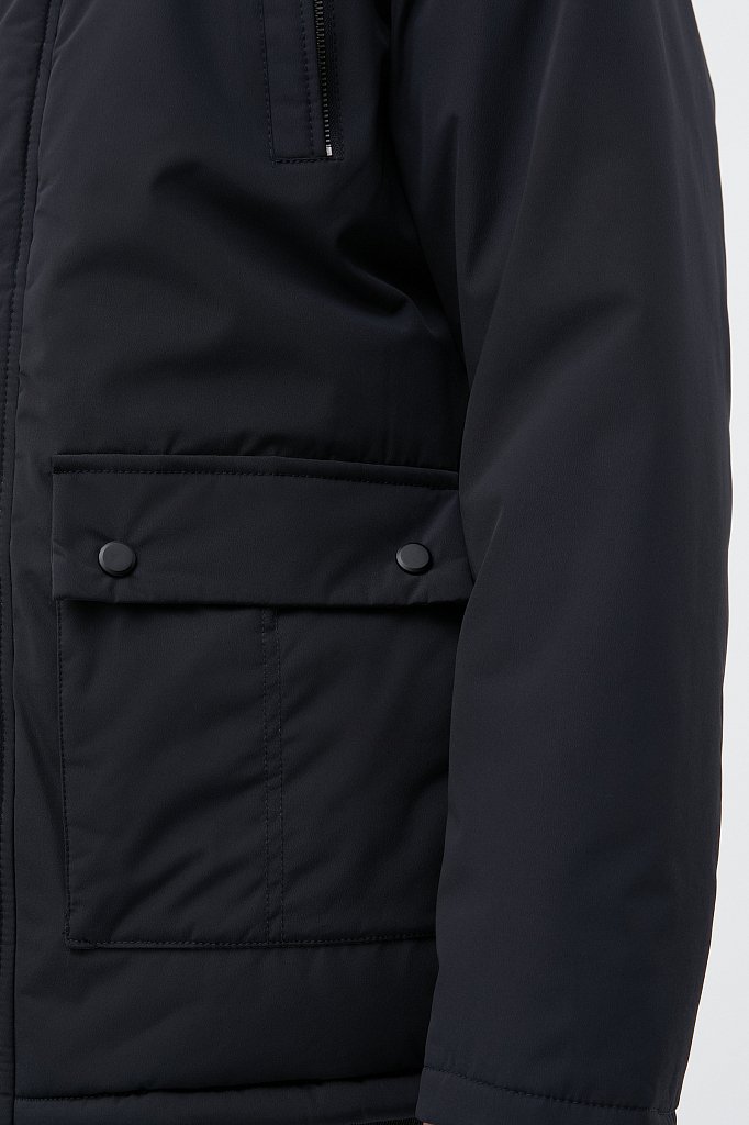 Удлиненная куртка в стиле casual, Модель FAB210107C, Фото №4