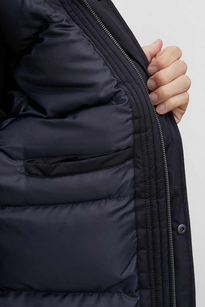 Удлиненная куртка в стиле casual, Модель FAB210107C, Фото №6