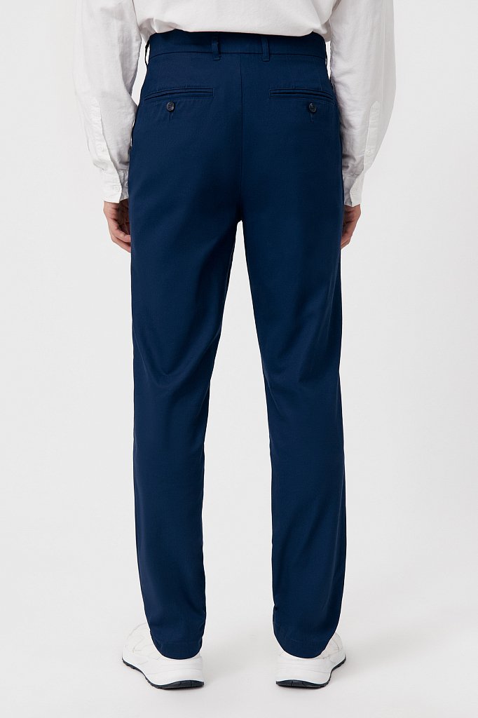 Мужские брюки с зауженным кроем брючин, Модель FAB21020, Фото №4