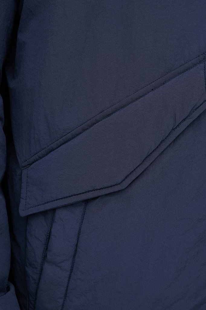 Куртка утепленная прямого силуэта, Модель FAB21033, Фото №7