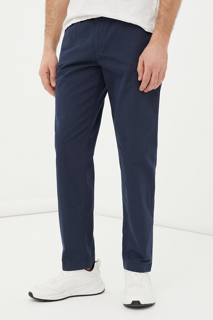 Классические мужские брюки прямого кроя, Модель FAB21034, Фото №2
