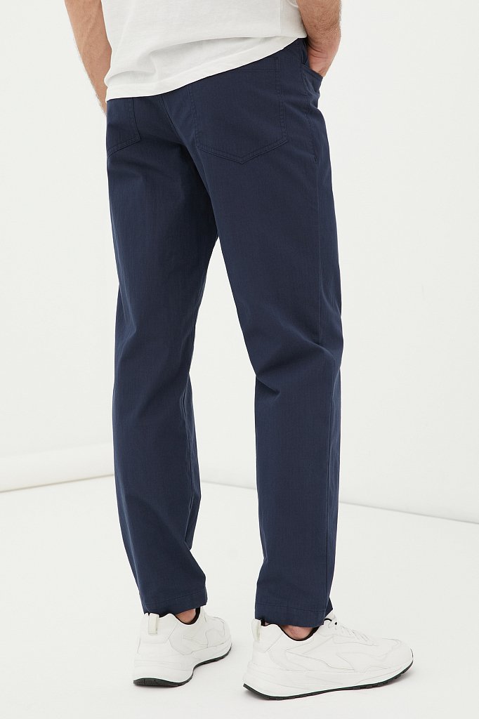 Классические мужские брюки прямого кроя, Модель FAB21034, Фото №4