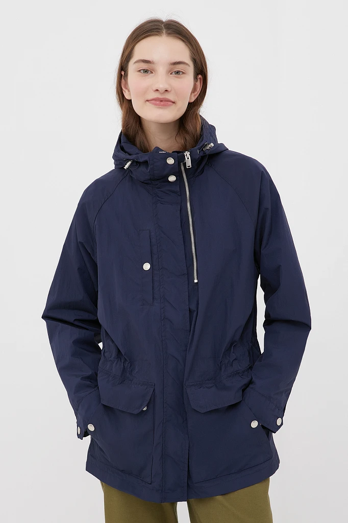 Ветровка женская oversize c резинкой на талии, Модель FAB110198, Фото №1