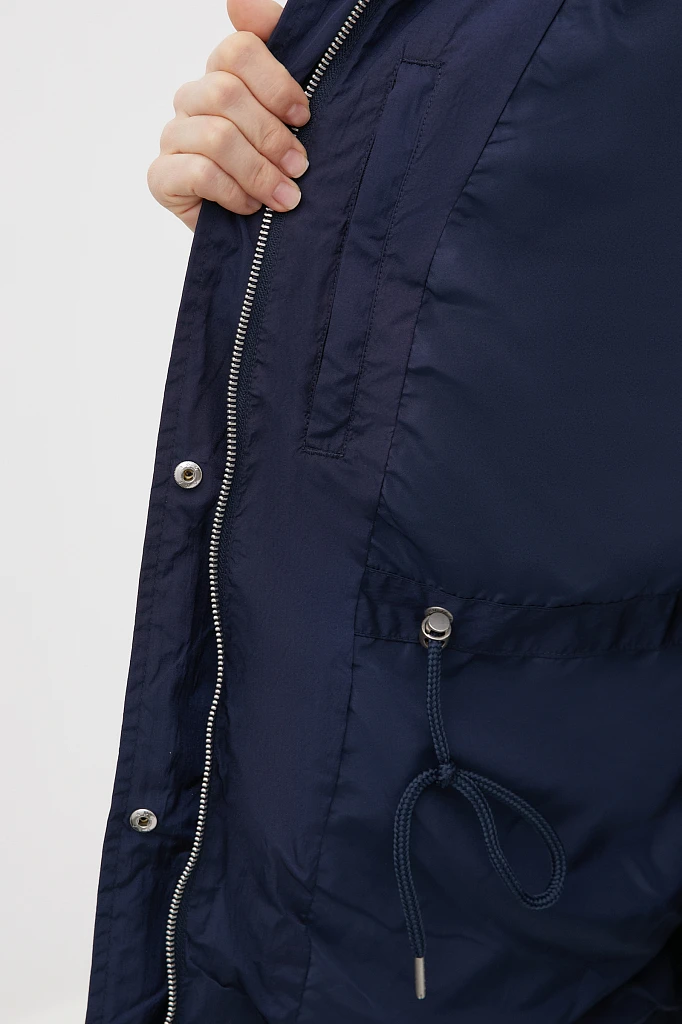 Ветровка женская oversize c резинкой на талии, Модель FAB110198, Фото №4
