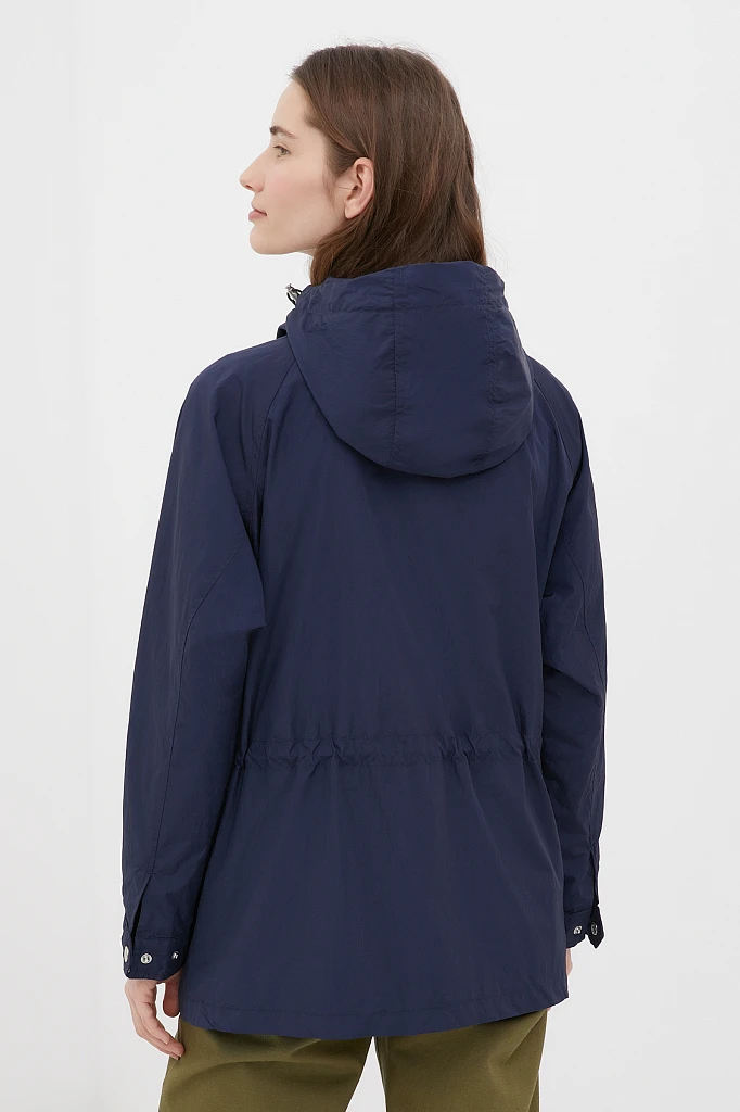 Ветровка женская oversize c резинкой на талии, Модель FAB110198, Фото №5
