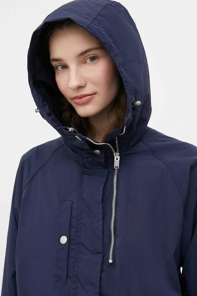 Ветровка женская oversize c резинкой на талии, Модель FAB110198, Фото №6