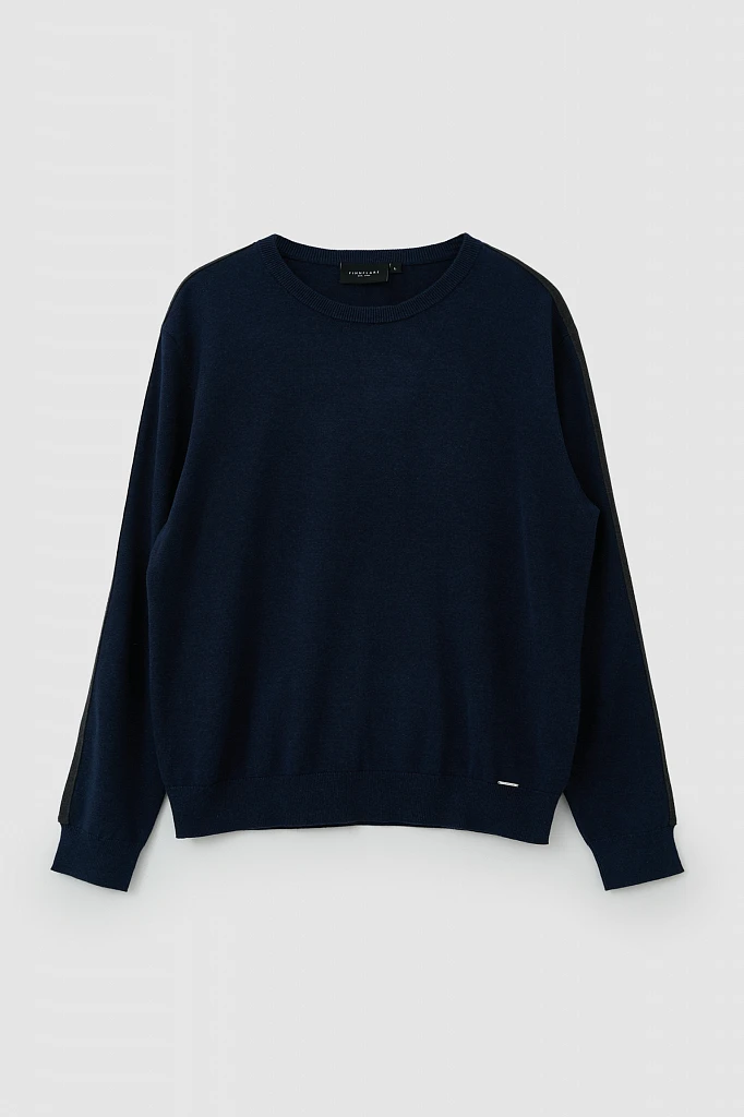 Джемпер вязаный из хлопка, Модель FAB21126, Фото №7