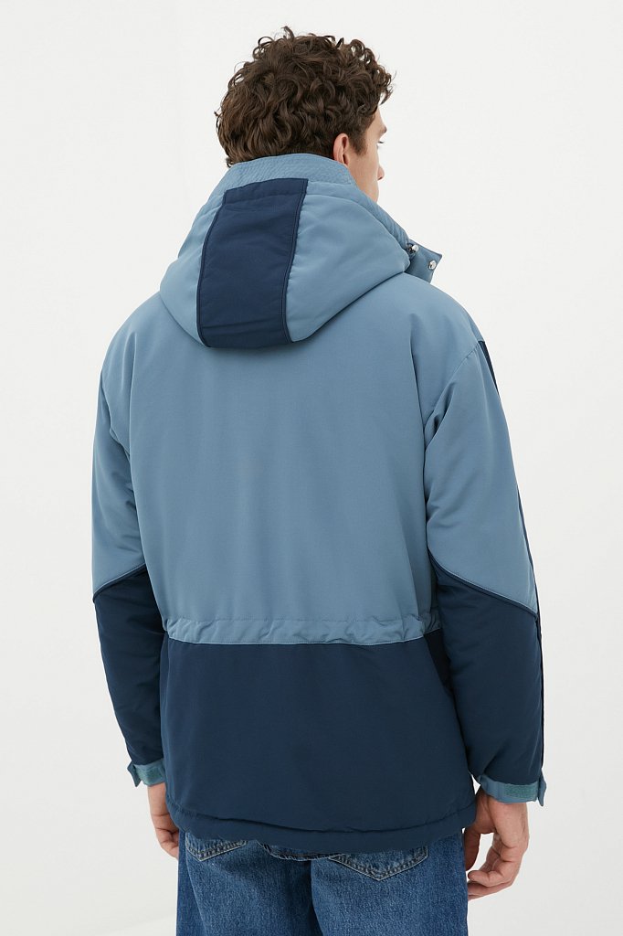 Куртка утепленная с воротником-стойкой, Модель FAB21088, Фото №5
