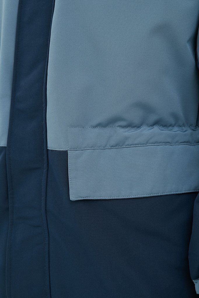 Куртка утепленная с воротником-стойкой, Модель FAB21088, Фото №7