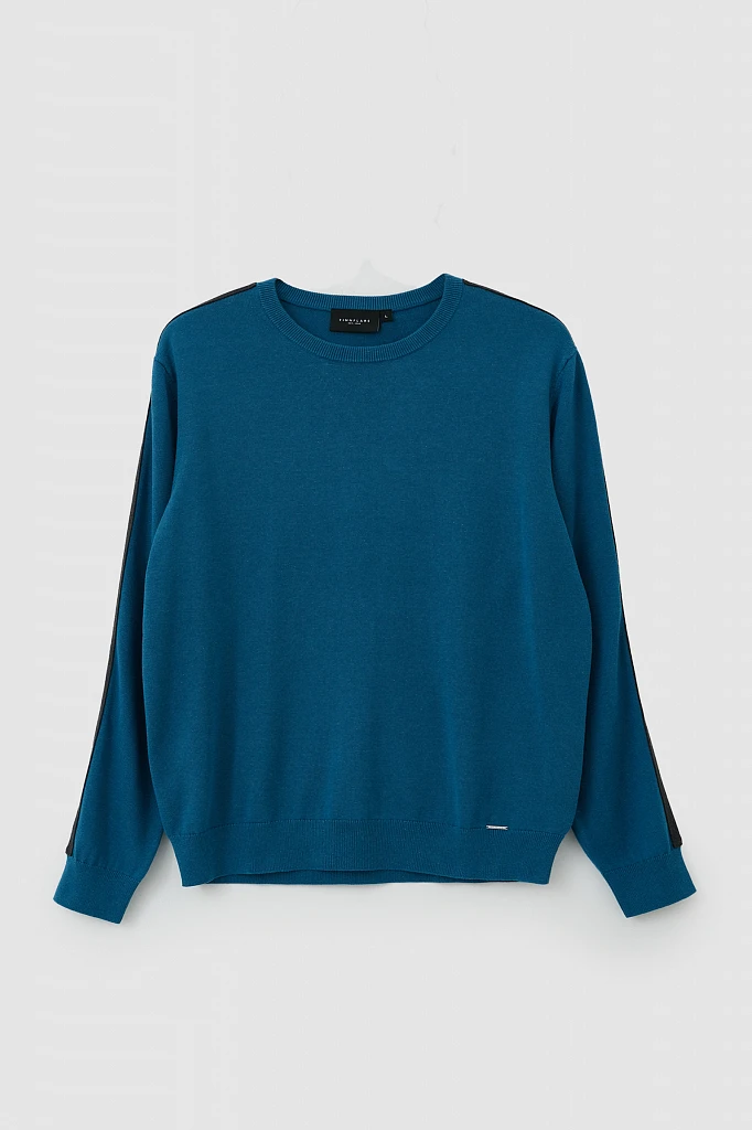 Джемпер вязаный из хлопка, Модель FAB21126, Фото №7