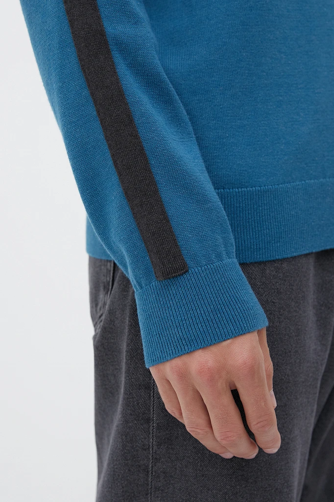 Джемпер вязаный из хлопка, Модель FAB21126, Фото №6