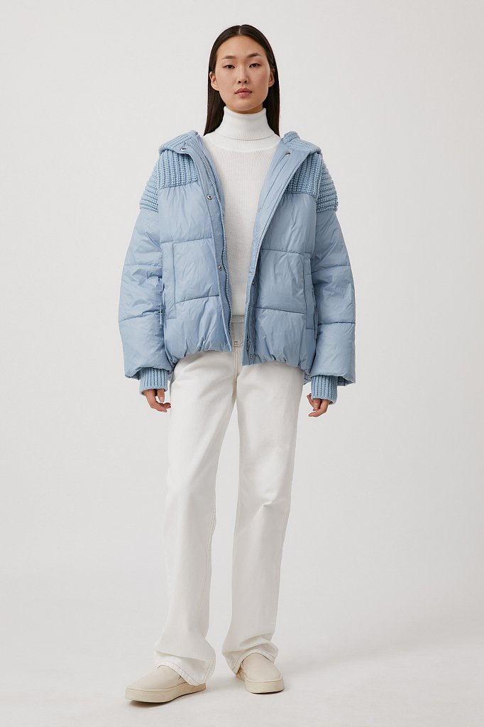 Демисезонная женская куртка с утеплителем, Модель FAB110141, Фото №2
