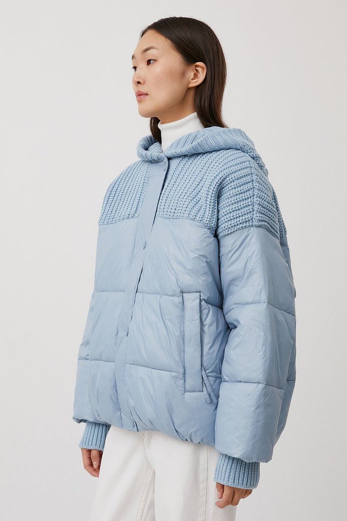 Демисезонная женская куртка с утеплителем, Модель FAB110141, Фото №3