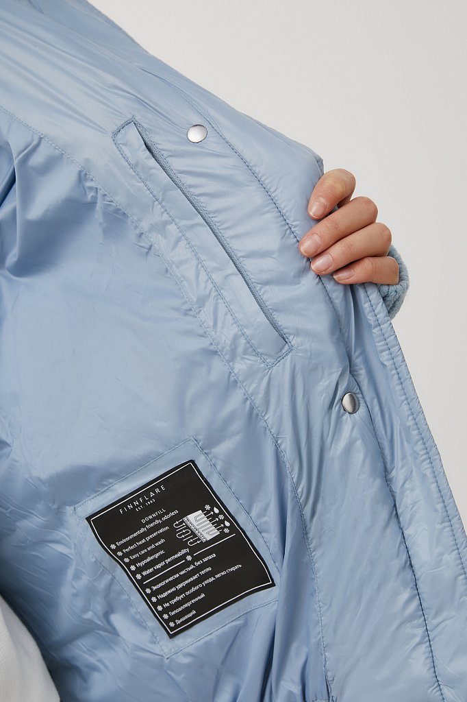 Демисезонная женская куртка с утеплителем, Модель FAB110141, Фото №4