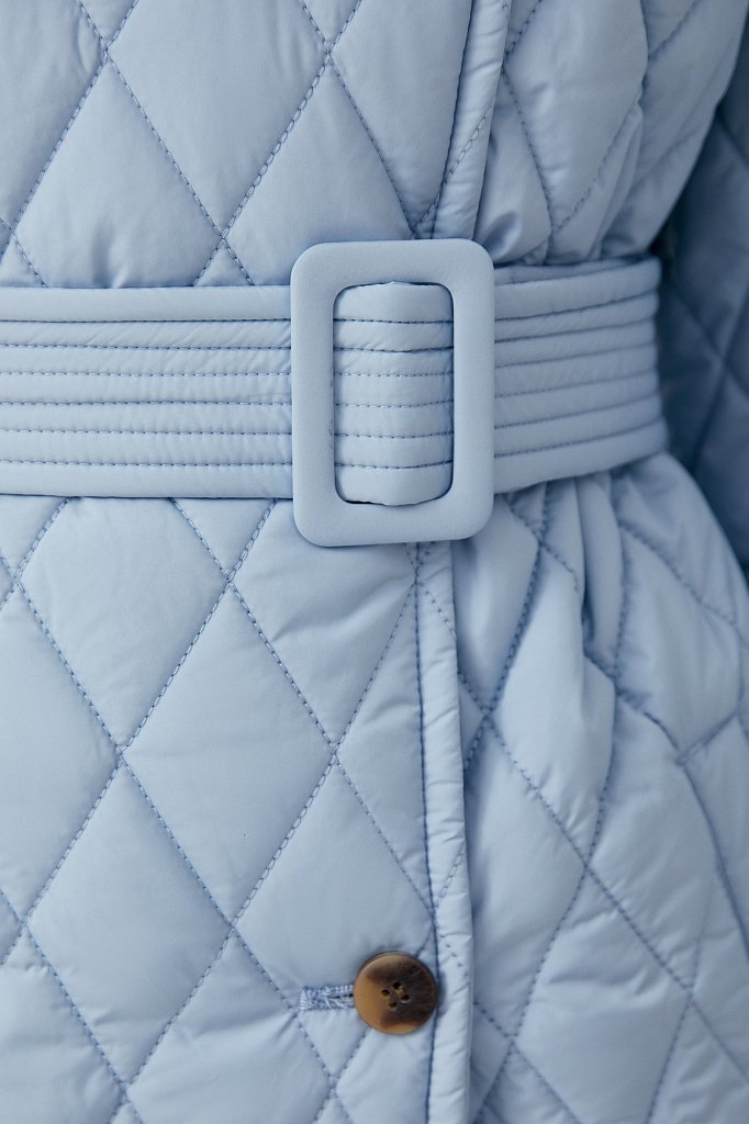 Cтеганое женское пальто с утеплителем, Модель FAB110200, Фото №5