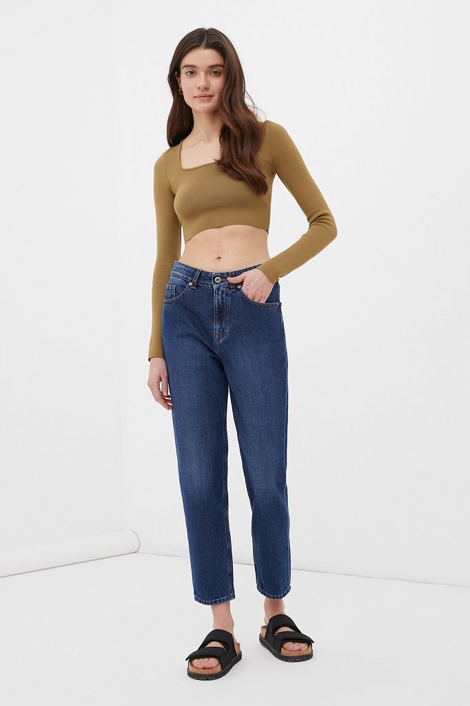 Брюки женские (джинсы), Модель FAB15023, Фото №1