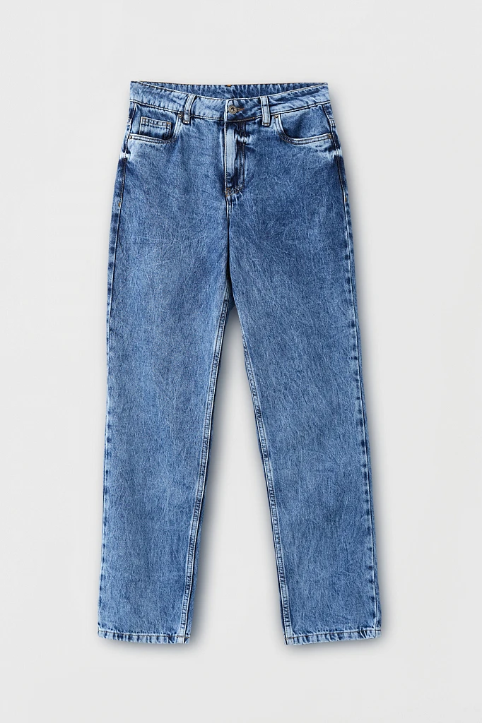 Джинсы straight fit женские, Модель FAB15006, Фото №6
