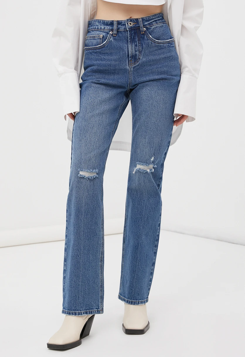 Джинсы bootcut fit женские, Модель FAB15013, Фото №2