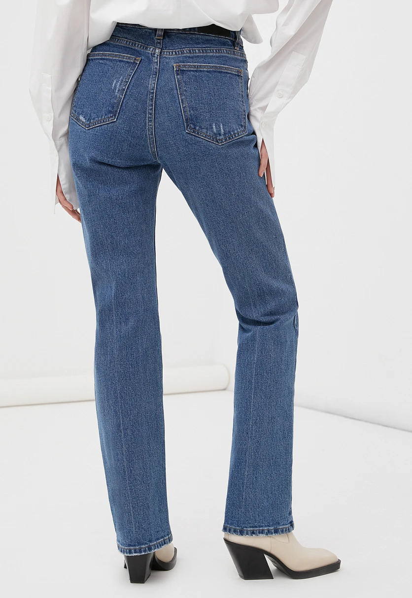 Джинсы bootcut fit женские, Модель FAB15013, Фото №4