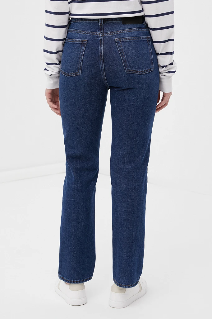 Джинсы straight fit женские, Модель FAB15023D, Фото №4
